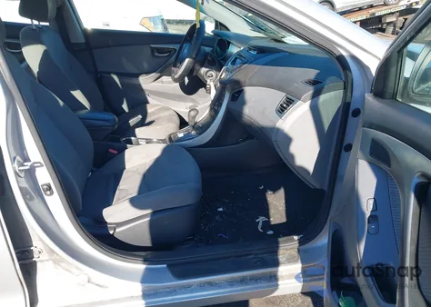 2013 Hyundai Elantra Gls/Limited from USA, damaged, VIN KMHDH4AE5DU646561